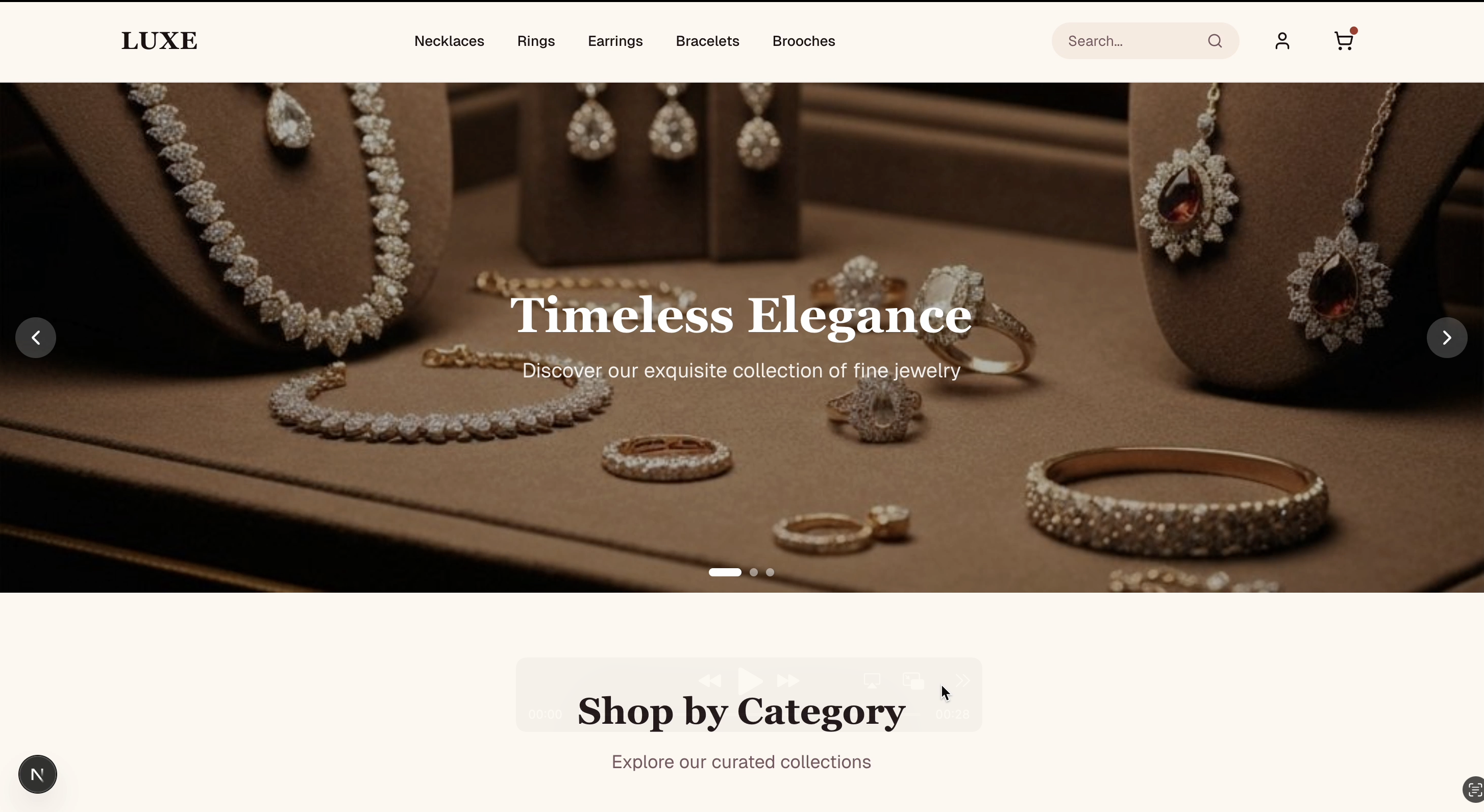 Ecommerce Website